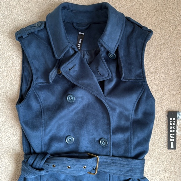 NEW Design Lab Trench Vest XS - Picture 2 of 5